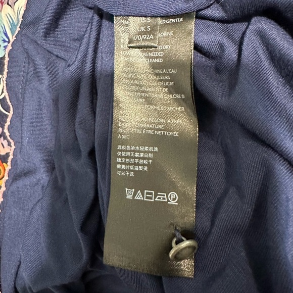 Anthropologie Maeve 3/4 Sleeves Motif Prints Midi Dress - Picture 8 of 9